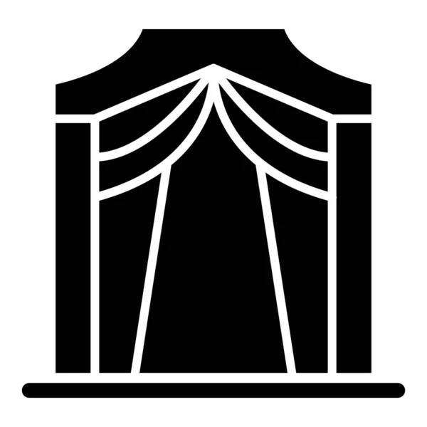 Cirque Icône Vectoriel Illustration — Image vectorielle