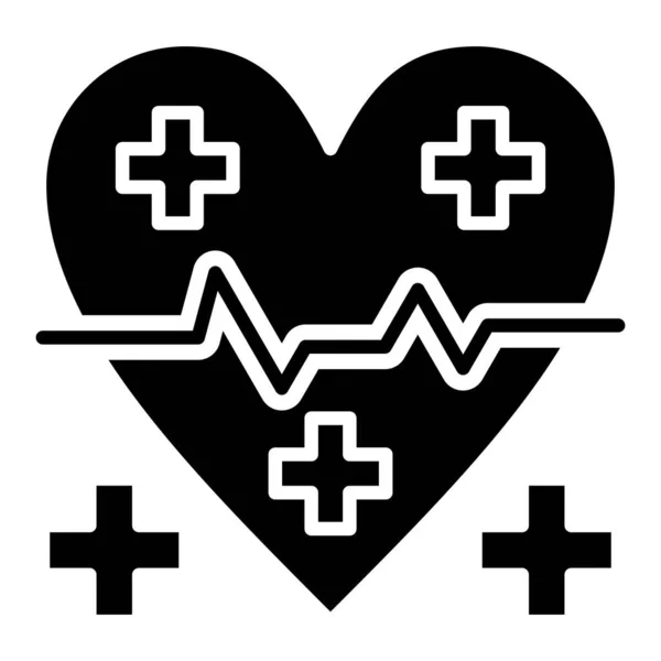 Orvosi Egészségügyi Ikon Stílus Bicolor Lapos Szimbólum Intenzív Piros Fehér — Stock Vector