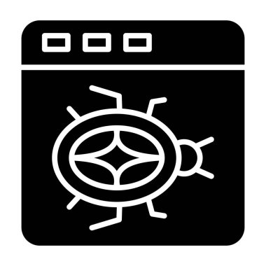 Ağ simgesi. Basit tasarım