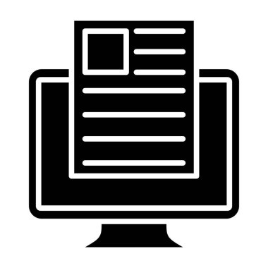 Kitap. Web simgesi basit illüstrasyon