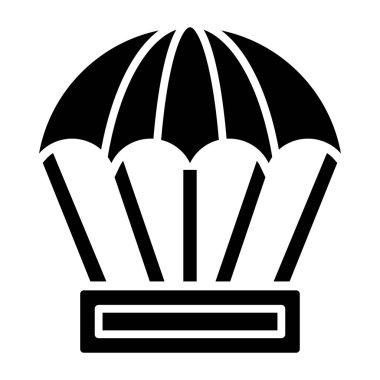 Bir alışveriş poşeti simgesinin vektör çizimi