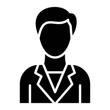 İnsan avatarı. Basit tasarım