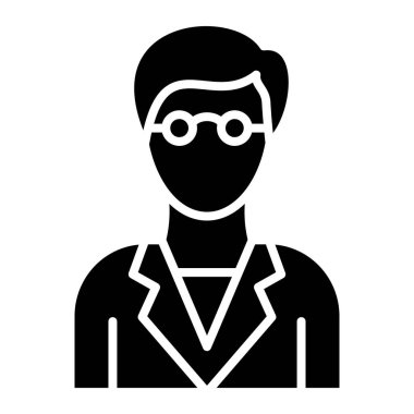 İnsan avatarı. Basit tasarım