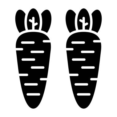 sebze. Web simgesi basit illüstrasyon