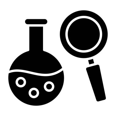 Bilim ve eğitim çizgisi vektör simgesi.