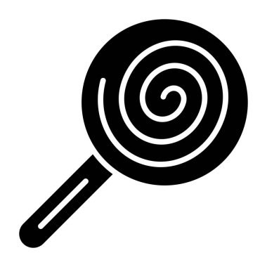 Lolipop. Web simgesi basit illüstrasyon
