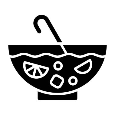 Hindistan cevizi. Web simgesi basit illüstrasyon