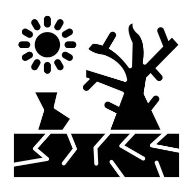 Bitki. Web simgesi basit illüstrasyon