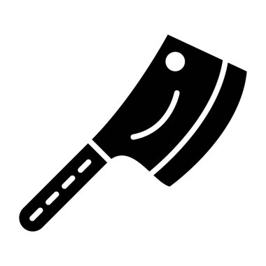 Mutfak bıçağı ikonu. vektör illüstrasyonu