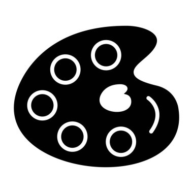 pizza. Web simgesi basit illüstrasyon