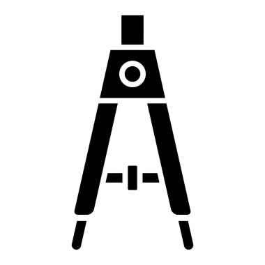 Pusula. Web simgesi basit illüstrasyon