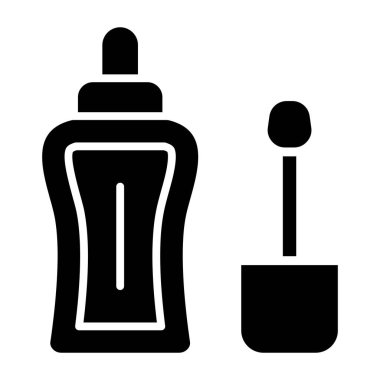 Parfüm. Web simgesi basit illüstrasyon