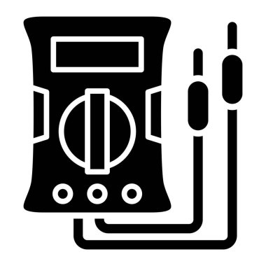 Mutfak aletleri ikonu. Web için gaz sobası vektör simgelerinin özet çizimi