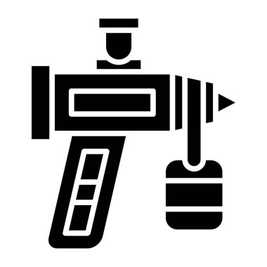 İnşaat. Web simgesi basit illüstrasyon