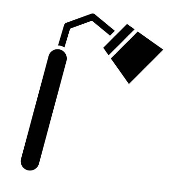 Bir kova simgesinin vektör illüstrasyonu