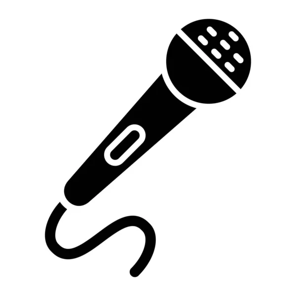 Stock vector microphone icon vector illustration