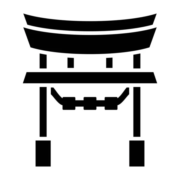 Ilustración Torii Gate — Vector de stock