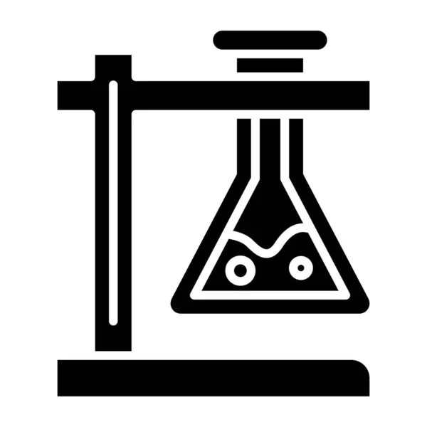Reagenzglas Einfache Illustration — Stockvektor