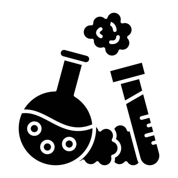 Χημικό Πείραμα Απλή Απεικόνιση — Διανυσματικό Αρχείο