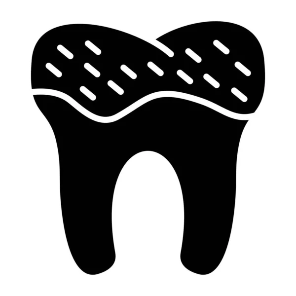 Зуб Веб Іконка Проста Ілюстрація — стоковий вектор