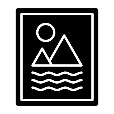 fotoğraf makinesi simgesi, vektör illüstrasyonu