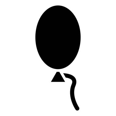 balon ikon vektör illüstrasyonu