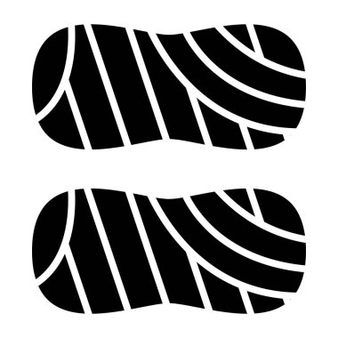 Balık simgesinin vektör illüstrasyonu