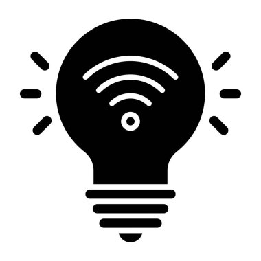 Bir fikrim var. Web simgesi basit tasarım