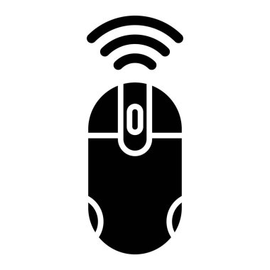 kablosuz simgesi, vektör çizim