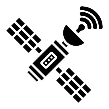 Uydu anteni. Basit resimleme