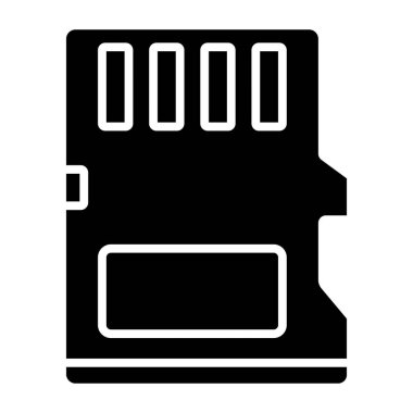 usb bellek simgesi vektör illüstrasyonu