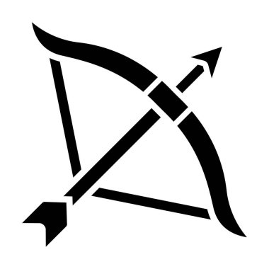 Ok. Web simgesi basit illüstrasyon