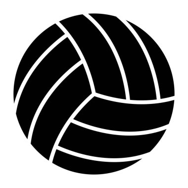 Basketbol topu ikonu. siyah ve beyaz resimleme.