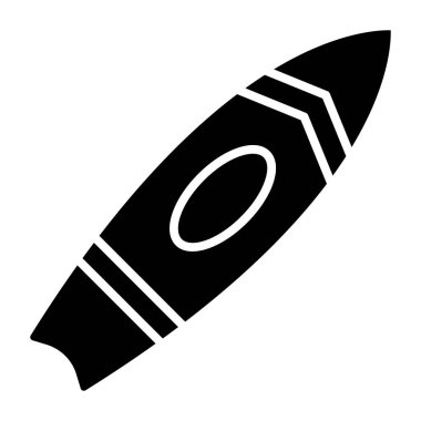 roket ikonu vektör illüstrasyonu
