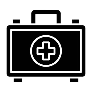 İlk yardım kiti vektör illüstrasyonu