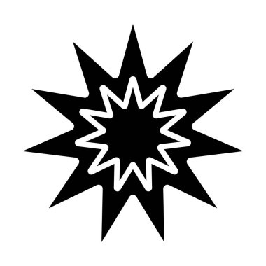 yıldız simgesi, vektör çizimi