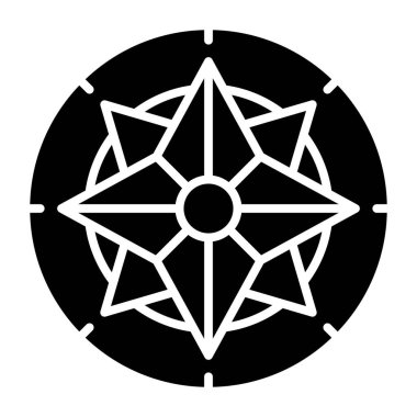 Pusula simgesi vektör resimlemesi