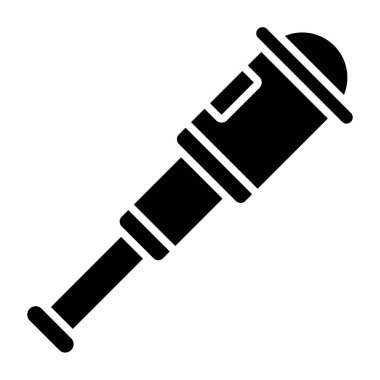 fener simgesi vektörü web ve mobil uygulama tasarımınız için beyaz arkaplanda izole edildi, meşale logosu kavramı