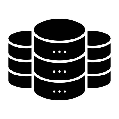 veritabanı simgesi çizimi