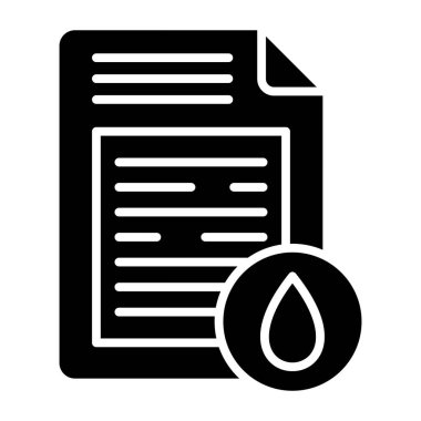 belge simgesi vektörü web ve mobil uygulama tasarımınız için beyaz arkaplanda izole edildi, dosya logosu kavramı