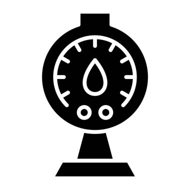 Saat. Web simgesi basit tasarım