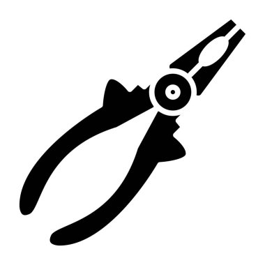 Kerpeten. Web simgesi basit illüstrasyon