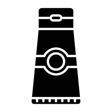 Beyaz arkaplanda siyah çizgi simgesi izole edildi. vektör illüstrasyonu