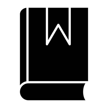 Kitap. Web simgesi basit illüstrasyon