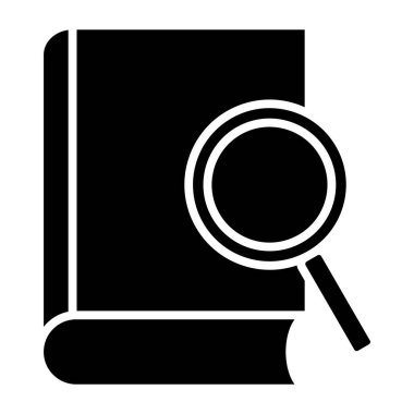 Kitap. Web simgesi basit illüstrasyon