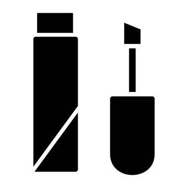 Makyaj fırça vektör simgesi