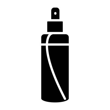 perfume bottle icon. outline illustration of cosmetic tube vector icons for web
