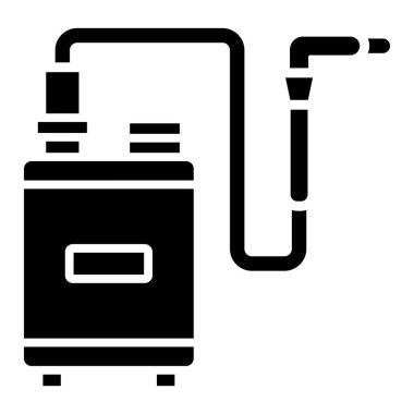 Mutfak. Web simgesi basit illüstrasyon