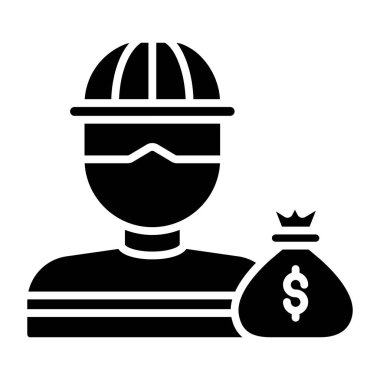 para simgesi vektör illüstrasyonu