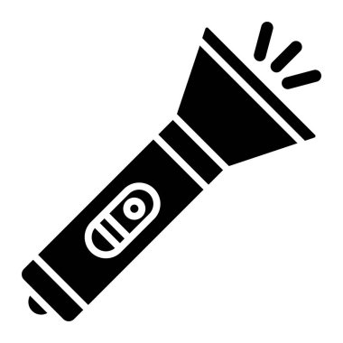 el feneri. Web simgesi basit illüstrasyon